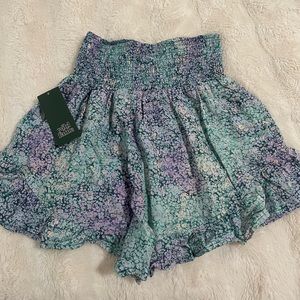 Target floral flowy shorts